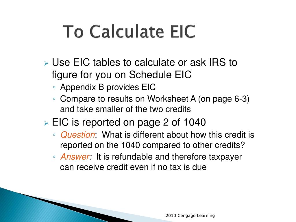 PPT CHAPTER 6 Credits & Special Taxes PowerPoint Presentation ID