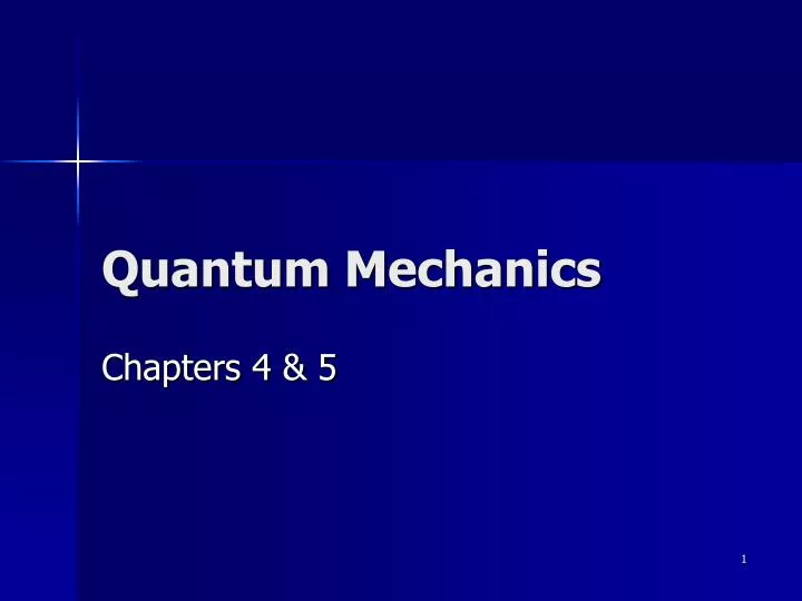 quantum mechanics n.
