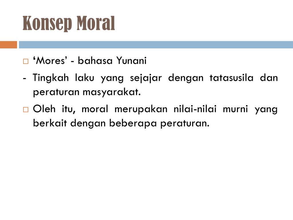 Ppt Konsep Moral Powerpoint Presentation Free Download Id 3841700