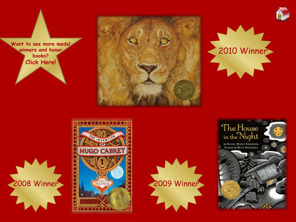 PPT Caldecott Medal Winners PowerPoint Presentation, free download