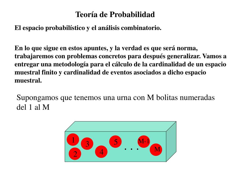 PPT Teoría de Probabilidad PowerPoint Presentation, free