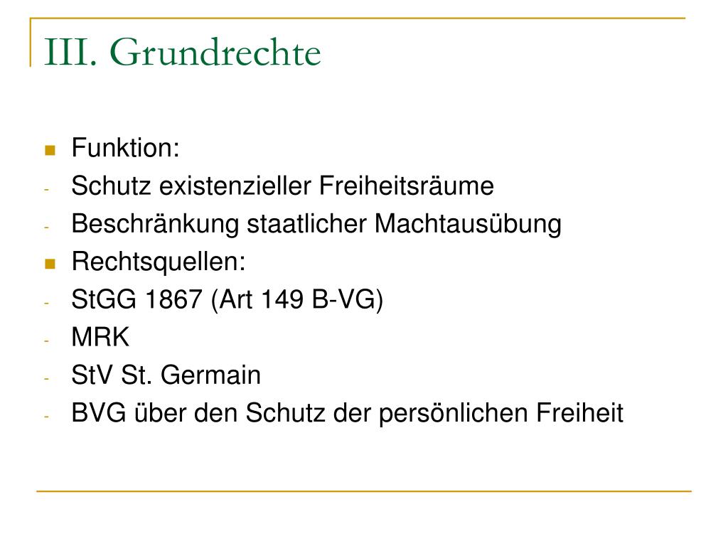 Einfacher Und Qualifizierter Gesetzesvorbehalt PPT - 5. Übungseinheit PowerPoint Presentation, free download - ID:3843488