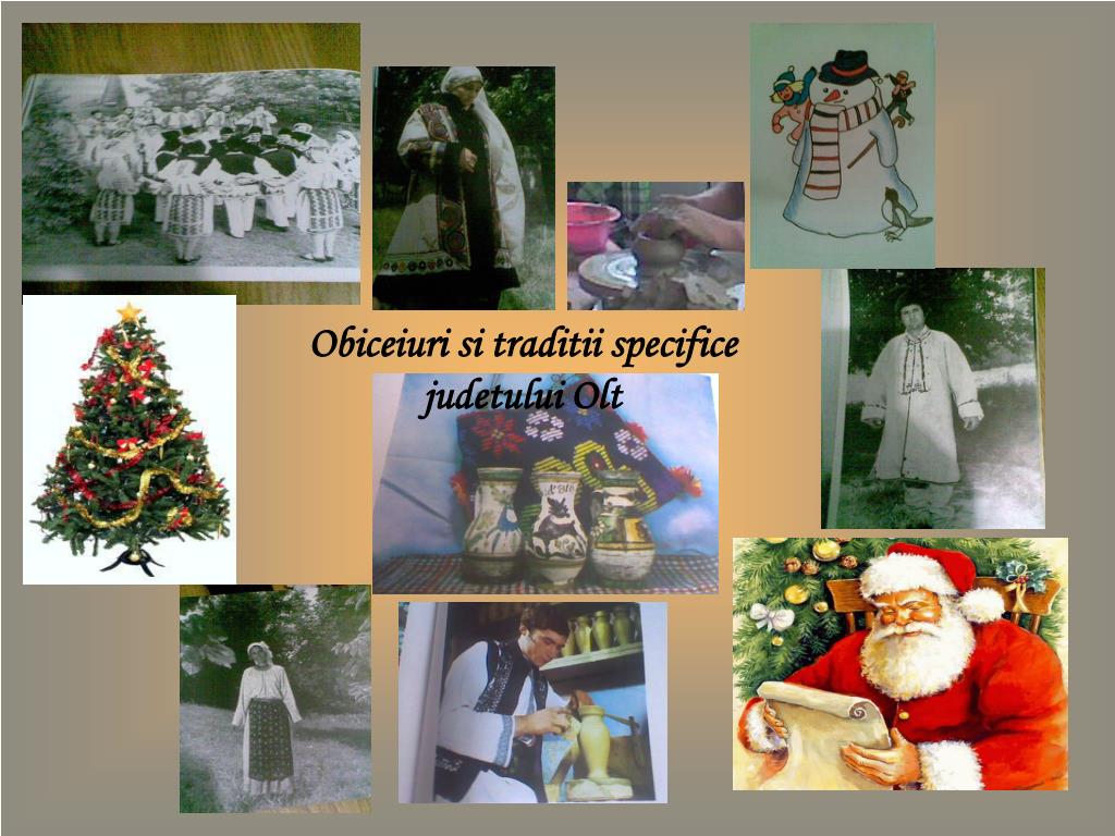 PPT - Obiceiuri si traditii specifice judetului Olt PowerPoint Presentation  - ID:3844719