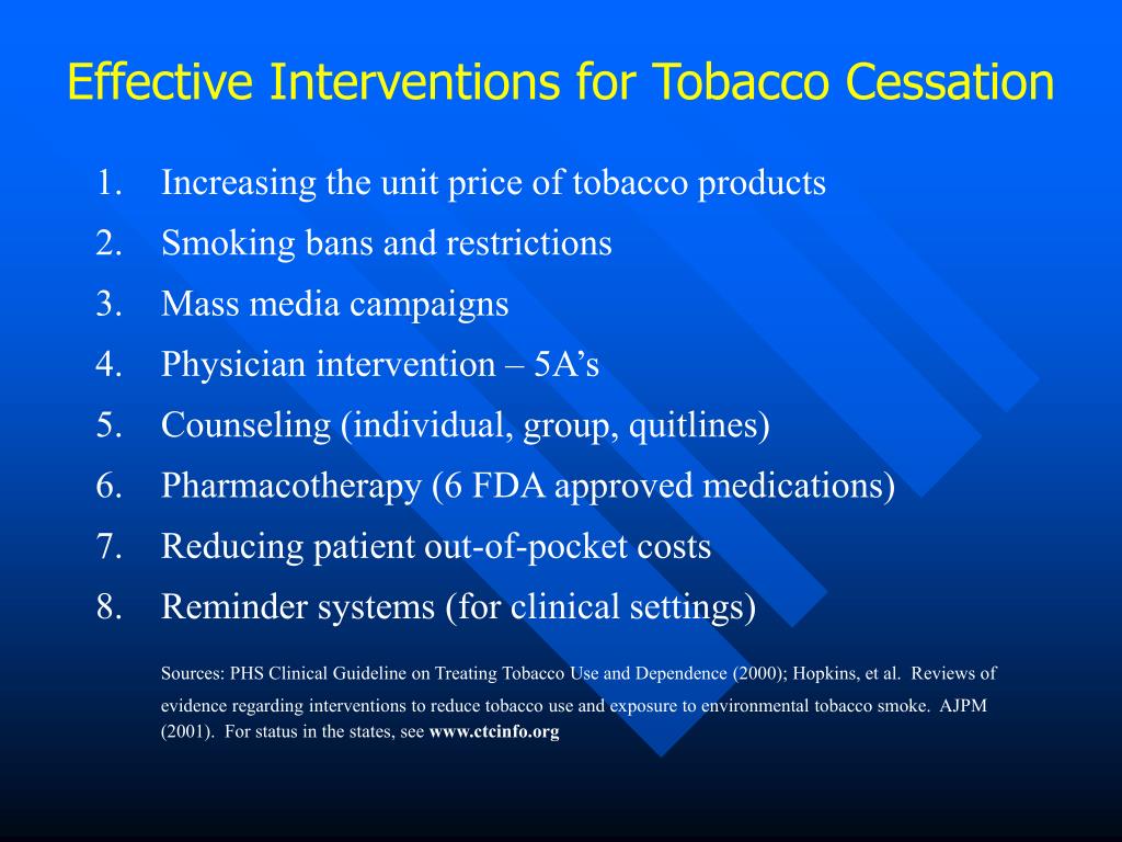 PPT Enhancing Tobacco Cessation Treatment for the Medicaid Population PowerPoint Presentation