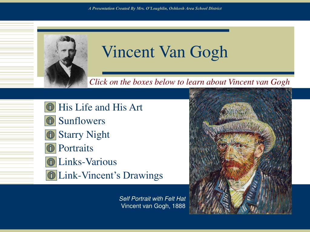 presentation about van gogh