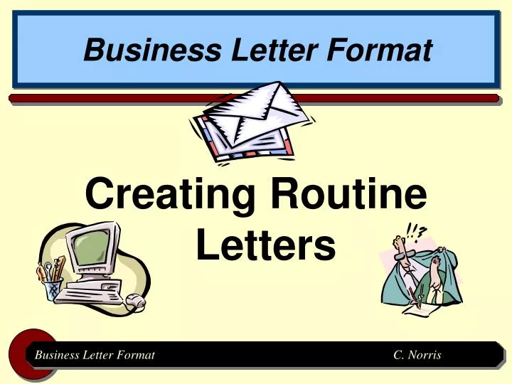 business letter format n.