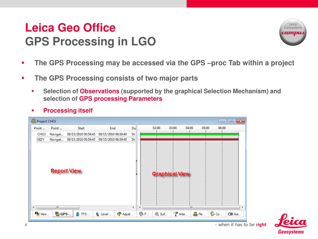 PPT - Leica Geo Office GNSS Processing PowerPoint Presentation, free  download - ID:3847005