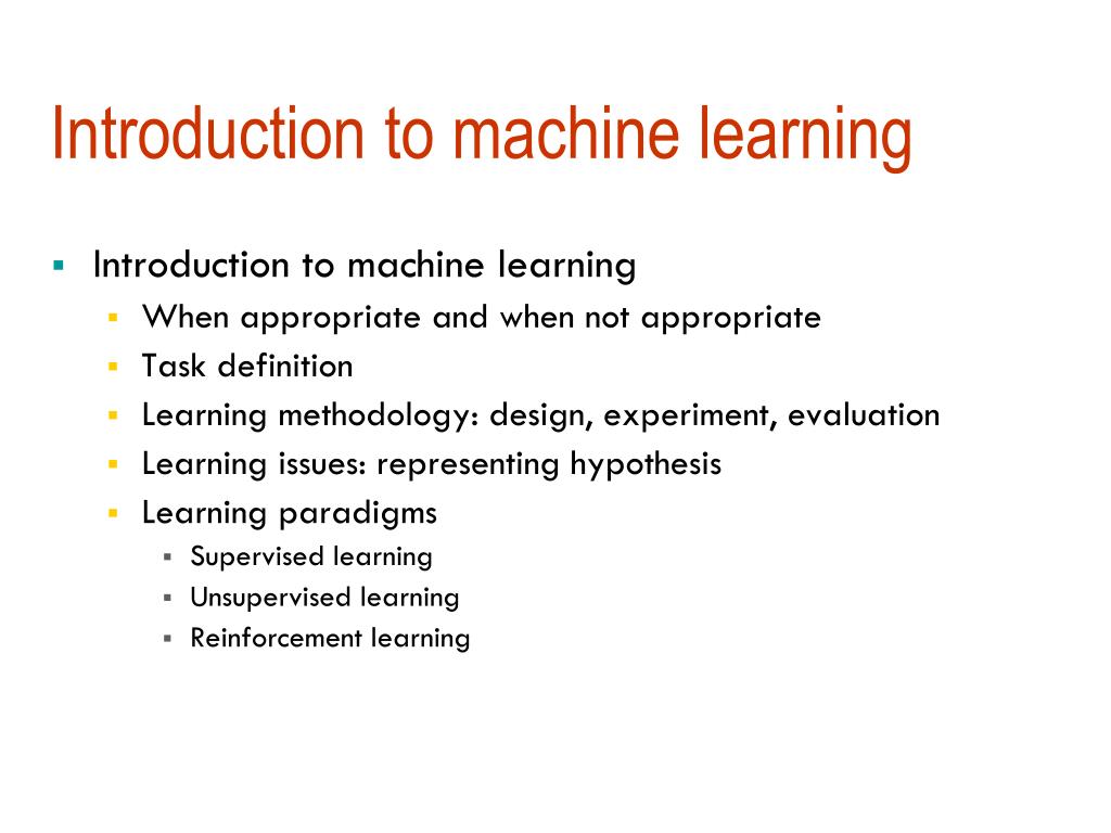 Concept learning Maria Simi, 2011/2012 Machine Learning, Tom