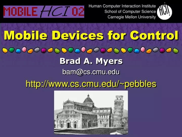mobile devices for control n.