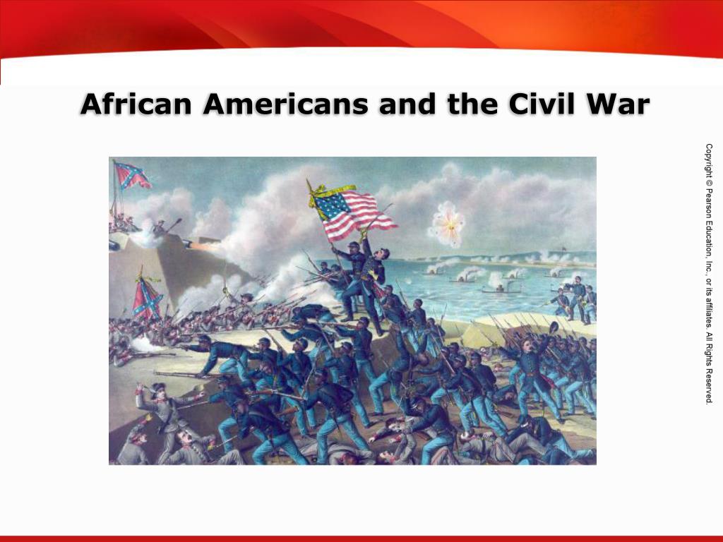 PPT African Americans And The Civil War PowerPoint Presentation Free 