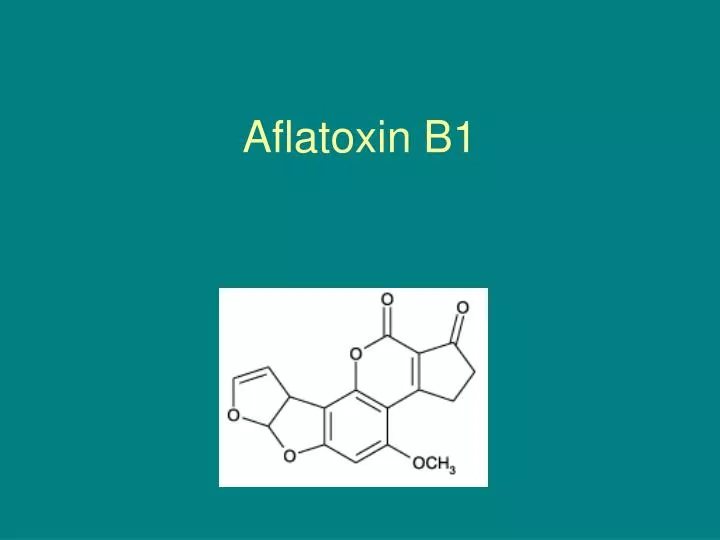aflatoxin b1 n.
