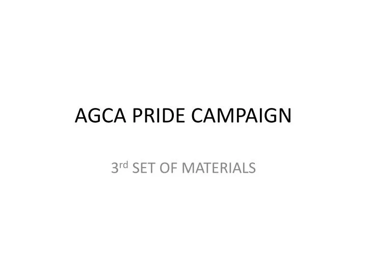 agca pride campaign n.
