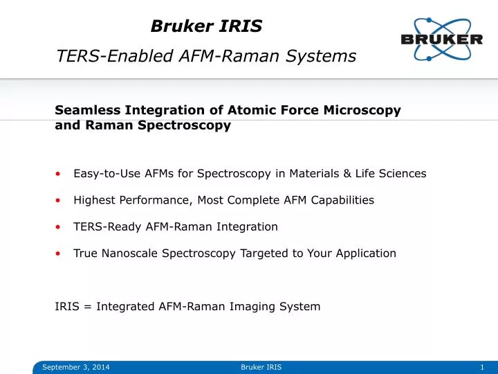 Bruker epr iris motor Bruker epr iris motor