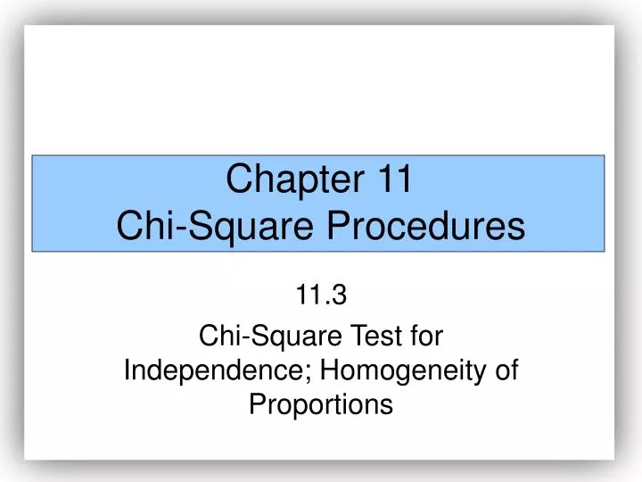 chapter 11 chi square procedures n.