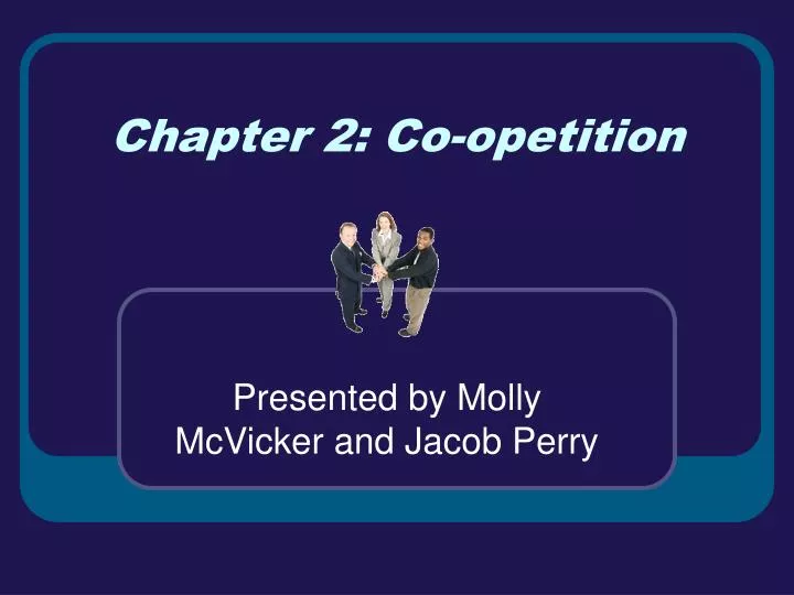chapter 2 co opetition n.