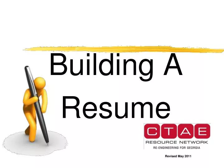 building a resume n.