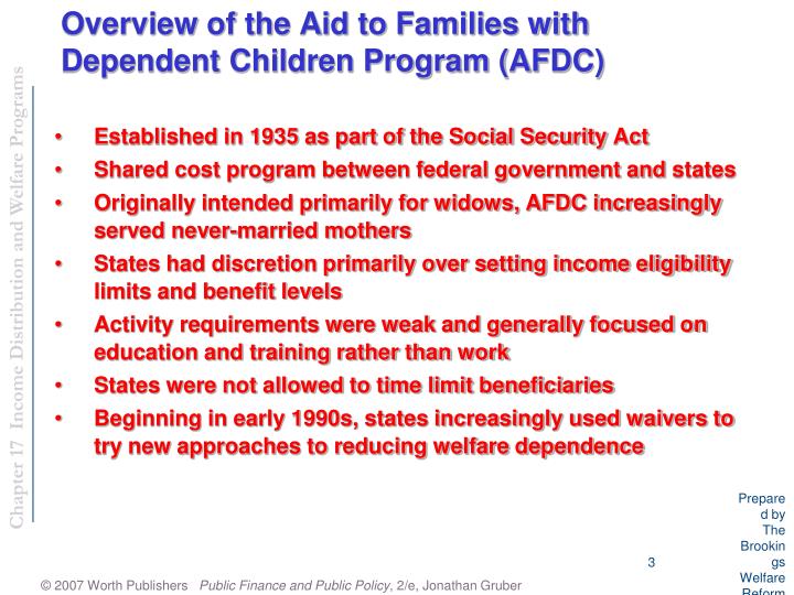 an analysis of the aid to families with dependent children program Aid to families with dependent children (children with absent parents) by north carolina division of social services reports and program analysis branch, 1974, north carolina dept of human resources, division of social services, reports and program analysis edition, in english. an analysis of the aid to families with dependent children program Aid to families with dependent children (children with absent parents) by north carolina division of social services reports and program analysis branch, 1974, north carolina dept of human resources, division of social services, reports and program analysis edition, in english.