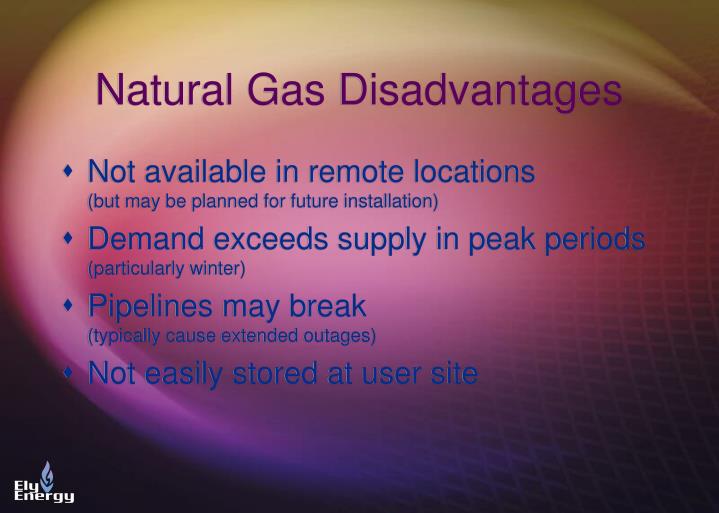 disadvantages for natural gas disadvantages for natural gas