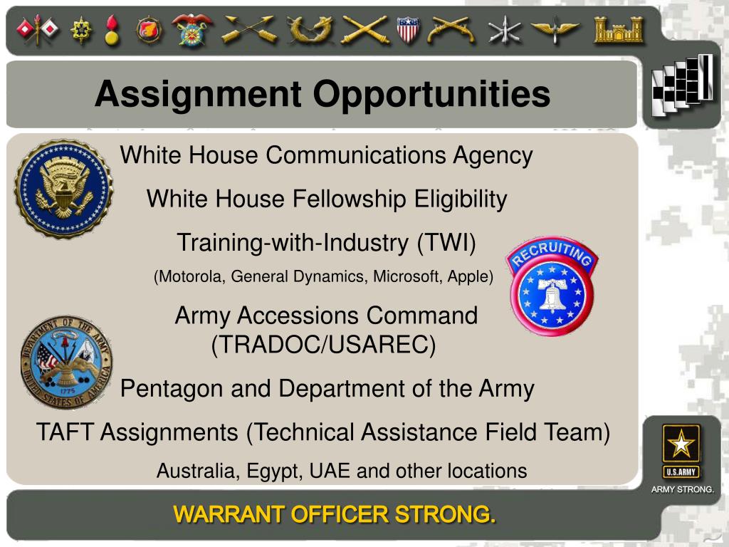 army special assignment opportunities