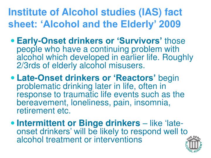 a study of alcoholism a study of alcoholism