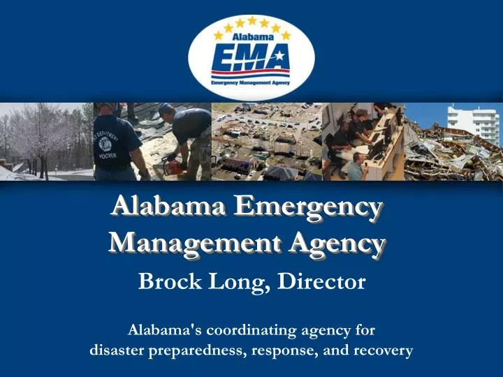 PPT Alabama Emergency Management Agency PowerPoint Presentation, free