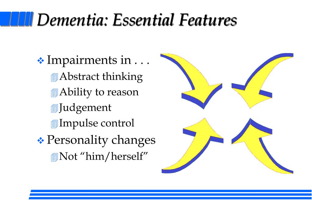 amnestic disorder vs dementia amnestic disorder vs dementia