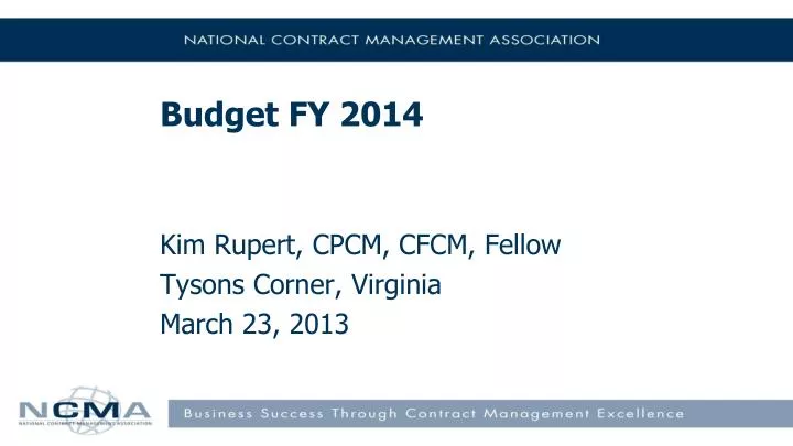 budget fy 2014 n.
