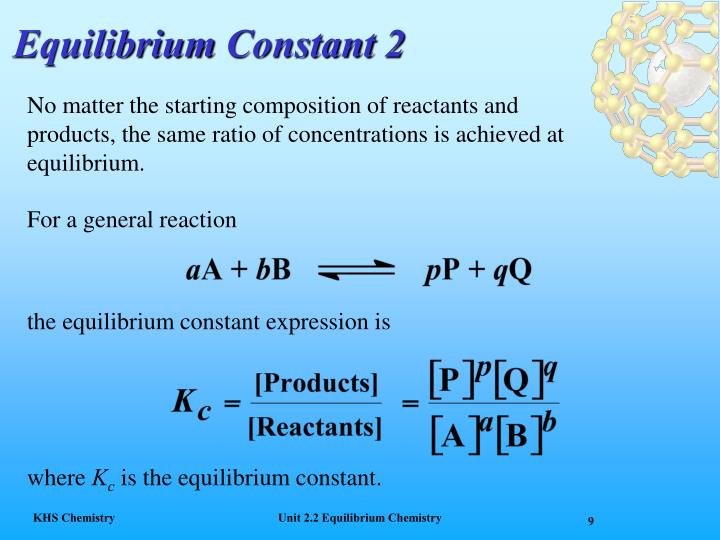 finding equilibrium constant kc finding equilibrium constant kc