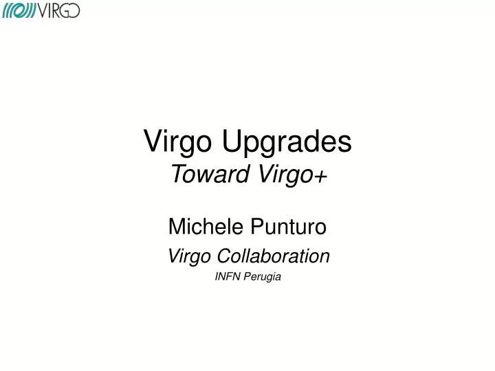 virgo upgrades toward virgo n.
