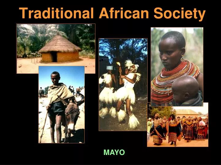 traditional african society n.