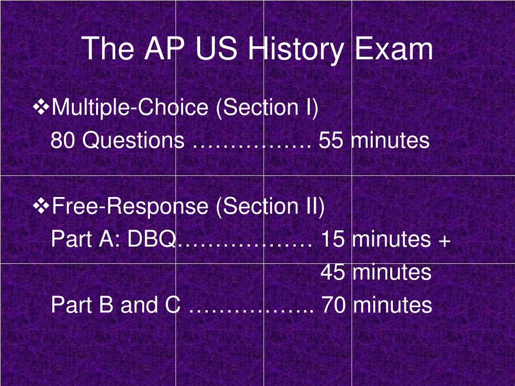 PPT Advanced Placement United States History PowerPoint Presentation