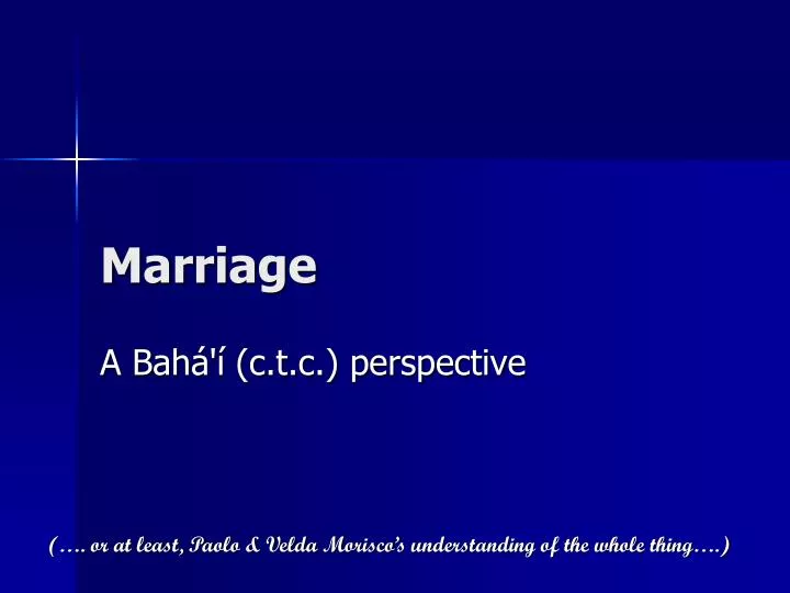 Ppt Marriage Powerpoint Presentation Free Download Id