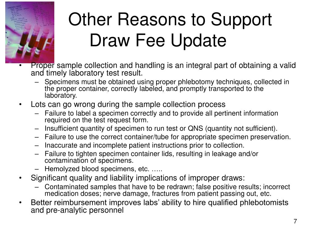 PPT The Case for Updating the Medicare Specimen Collection Fee