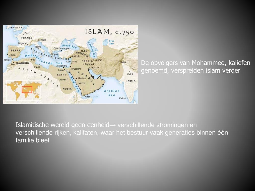 PPT - 3.4 Islam en Europa kenmerkend aspect: het ontstaan en de