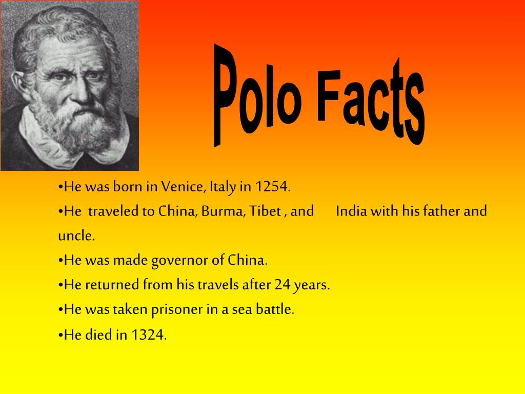 PPT - Marco Polo PowerPoint Presentation, free download - ID:3862814
