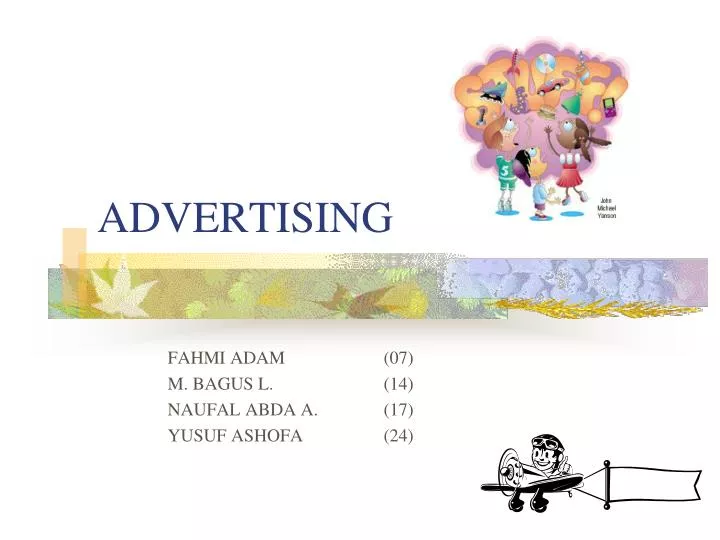 advertising n.