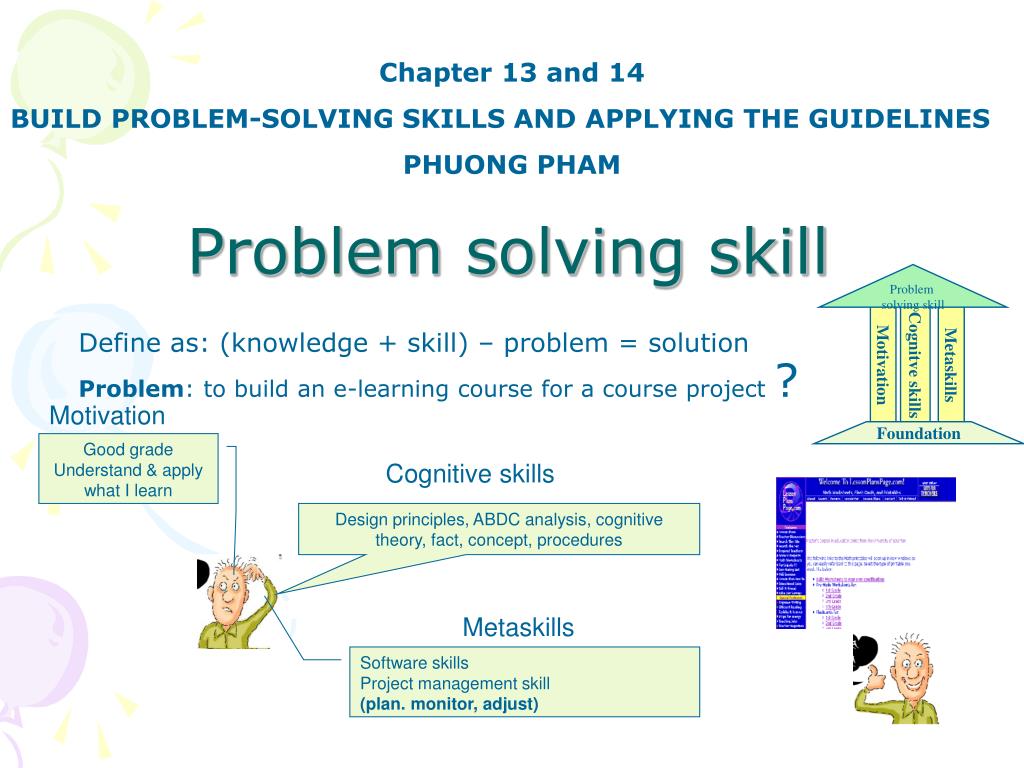 problem solving training learning outcomes