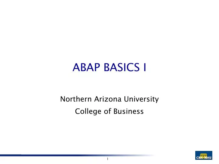 abap basics i n.