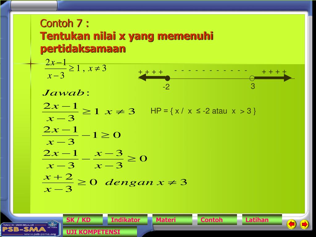 Ppt Pertidaksamaan Powerpoint Presentation Free Download Id 3869131