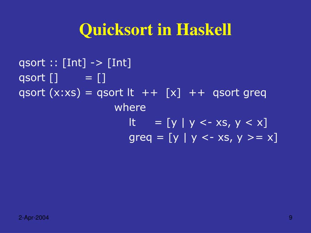 what is haskell functional programming