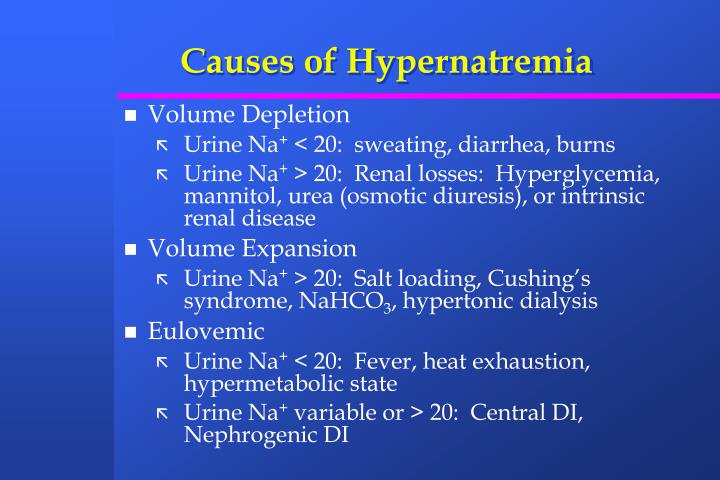 PPT - Diagnosis and Treatment of Hyponatremia PowerPoint Presentation ...