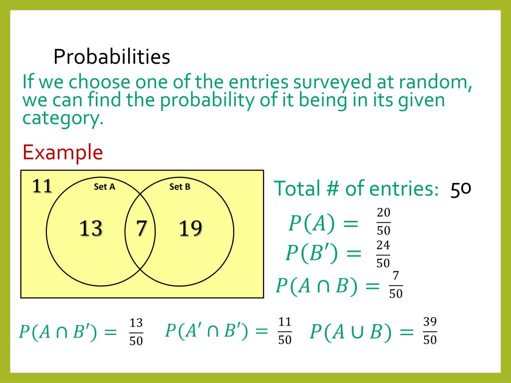 Conditional Probability With Venn Diagram - Rock Wiring