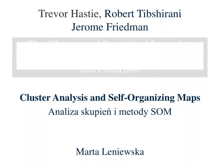 PPT The Element of Statistical Learning Data Mining