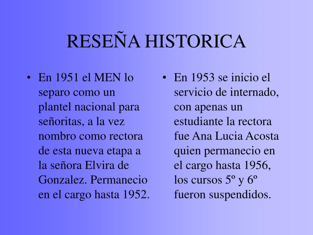 PPT - RESEÑA HISTORICA PowerPoint Presentation - ID:3872991