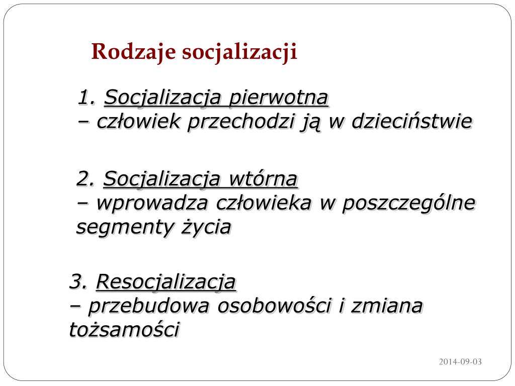 Omów Znaczenie Procesu Socjalizacji W życiu Człowieka PPT - Socjalizacja nauczyć się żyć w społeczeństwie PowerPoint