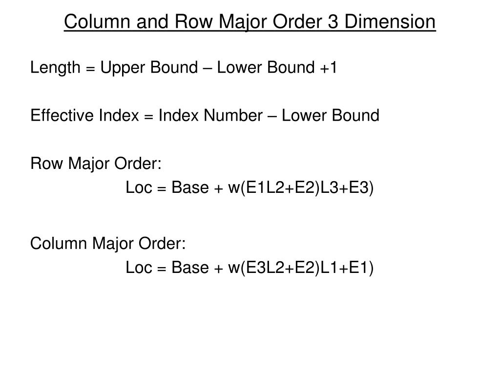 PPT - Lecture 2 Arrays PowerPoint Presentation, free download - ID:3875724