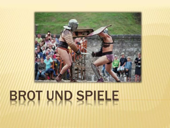 PPT BROT UND SPIELE PowerPoint Presentation, free download ID3875743