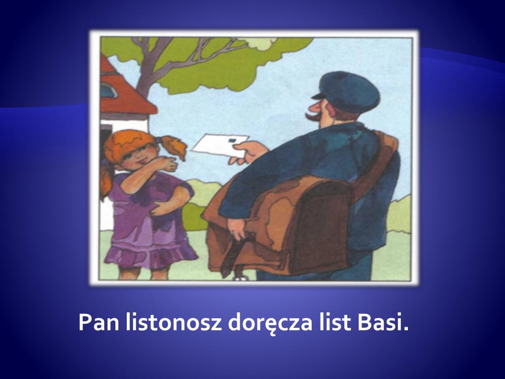 Droga Listu Historyjka Obrazkowa Do Kolorowania PPT - DROGA LISTU OD NADAWCY DO ADRESATA PowerPoint Presentation, free