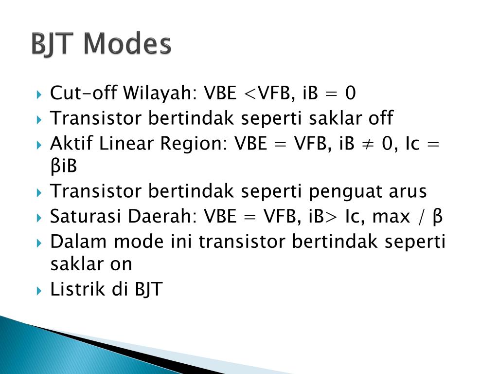 Cutting modes Cutting modes