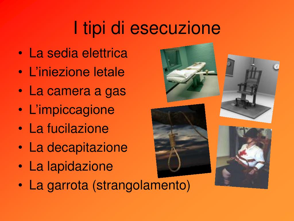 Cos è La Pena Di Morte PPT - La pena di morte PowerPoint Presentation, free download - ID:3877871